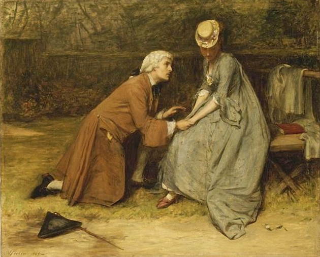 The Proposal by John Pettie